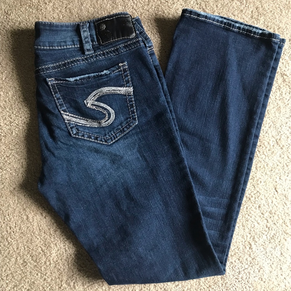 Silver “Suki” denim jeans boot cut